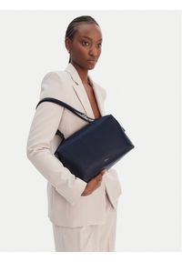 Furla Torebka Double M WB01905 BX3036 KH 4852S Granatowy. Kolor: niebieski. Materiał: skórzane #1