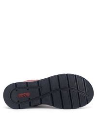 Rieker Botki 55020-33 Czerwony. Kolor: czerwony. Materiał: skóra #3