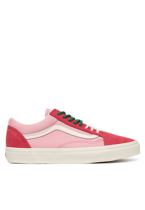 Vans Tenisówki Old Skool VN000EDYFO91 Różowy. Kolor: różowy. Materiał: skóra, zamsz