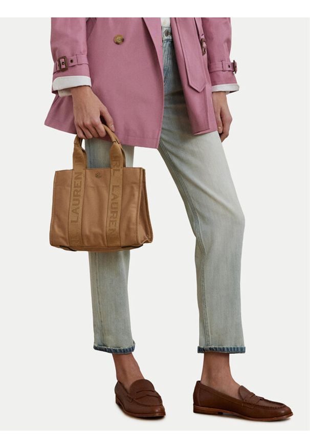 Lauren Ralph Lauren - LAUREN RALPH LAUREN Torebka 431962612003 Brązowy. Kolor: brązowy