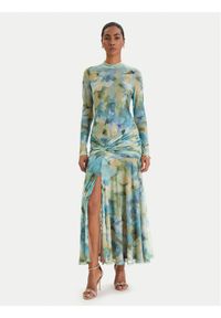 BARDOT - Bardot Sukienka letnia Lea 60243DB1 Zielony Slim Fit. Kolor: zielony. Materiał: syntetyk. Sezon: lato #1