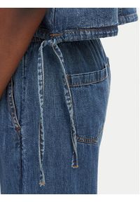 Tommy Jeans Top DW0DW22609 Niebieski Regular Fit. Kolor: niebieski. Materiał: bawełna #4