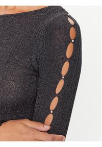 Guess Sweter W3YR09 Z36L0 Szary Slim Fit. Kolor: szary. Materiał: wiskoza #4