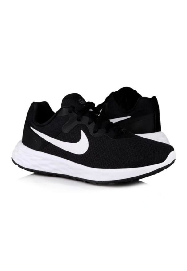 Buty Nike Revolution 6 Nn M DC3728-003 czarne. Okazja: na co dzień. Kolor: czarny. Materiał: syntetyk, guma. Szerokość cholewki: normalna. Model: Nike Revolution