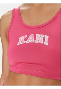 Karl Kani Top Small Serif 6131305 Różowy Slim Fit. Kolor: różowy. Materiał: syntetyk #4