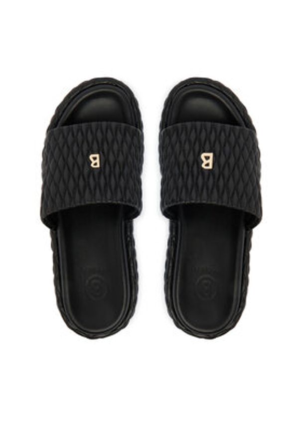 Bogner Klapki Sorrento 3 B 22625311 Czarny. Kolor: czarny. Materiał: skóra