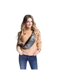 Wittchen - Damska torebka nerka o szerokim froncie. Kolor: srebrny. Materiał: skóra ekologiczna #2