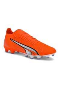 Buty do piłki nożnej męskie Puma Ultra Match Fgag. Kolor: niebieski, biały, wielokolorowy, pomarańczowy #1