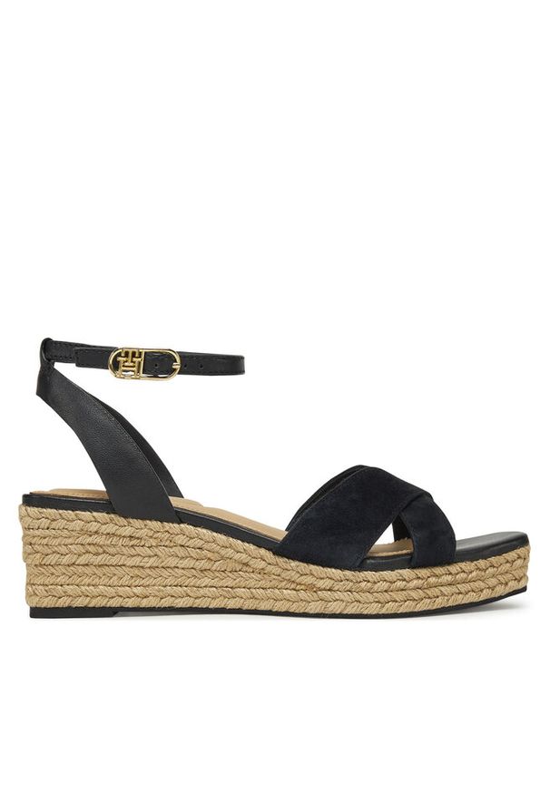 TOMMY HILFIGER - Espadryle Tommy Hilfiger. Kolor: czarny