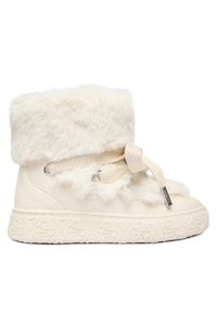 Guess Śniegowce FLFUEK FUR10 Écru. Materiał: materiał #1