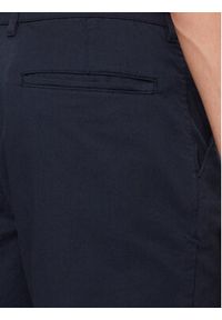 La Martina Szorty materiałowe YMB008 TW417 Granatowy Slim Fit. Kolor: niebieski. Materiał: bawełna #5