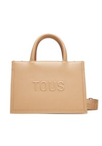 Tous - TOUS Torebka Brenda 2002192144 Beżowy. Kolor: beżowy. Materiał: skórzane #6