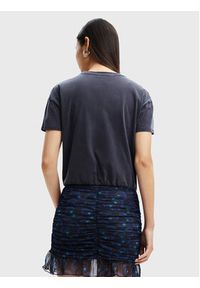 Desigual Sukienka codzienna Bilba 22WWVK53 Granatowy Regular Fit. Okazja: na co dzień. Kolor: niebieski. Materiał: syntetyk. Typ sukienki: proste. Styl: casual