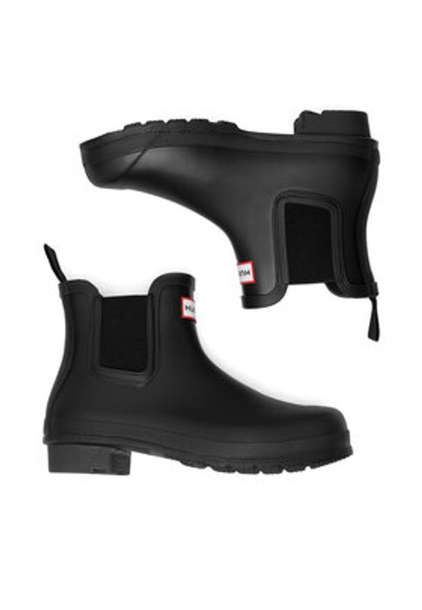 Hunter Kalosze WFS2078RMA Czarny. Kolor: czarny. Materiał: kauczuk