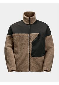 Jack Wolfskin Polar Maarweg Jkt 1711241 Brązowy Regular Fit. Kolor: brązowy. Materiał: syntetyk #2