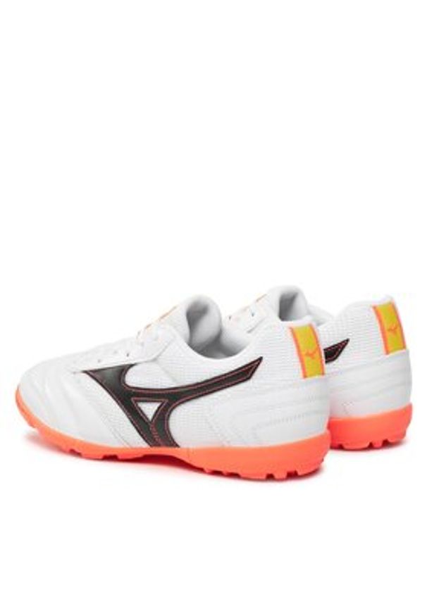 Mizuno Buty do piłki nożnej Morelia Sala Club Tf Q1GB2303 Biały. Kolor: biały. Materiał: skóra
