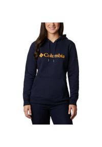 columbia - Bluza Columbia Logo Hoodie 1895751472. Kolor: niebieski #1