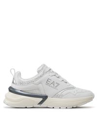 EA7 Emporio Armani Sneakersy X7X007 XK310 R662 Biały. Kolor: biały. Materiał: skóra #1
