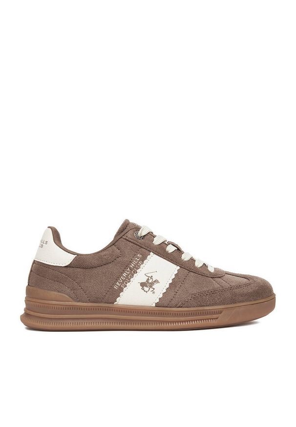 Sneakersy Beverly Hills Polo Club. Kolor: brązowy