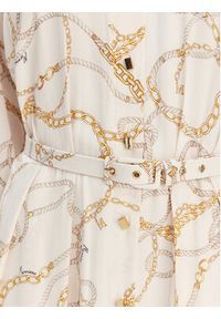 Marciano Guess Sukienka koszulowa 6RGT3 37439A Écru Regular Fit. Materiał: wiskoza. Typ sukienki: koszulowe #5