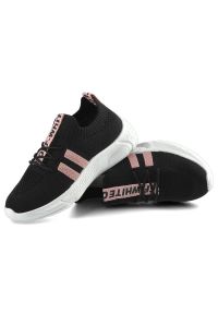 Czarne Sneakersy Damskie Artiker Sportowe Półbuty. Okazja: na co dzień. Kolor: czarny. Materiał: dzianina. Szerokość cholewki: normalna #5