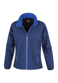 RESULT - Kurtka Result Softshell Femme Printable. Kolor: niebieski. Materiał: softshell #1