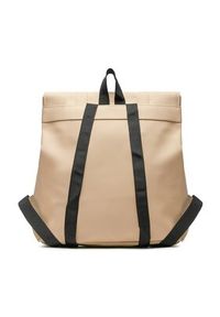Rains Plecak MSN Bag Mini W3 13310 Beżowy. Kolor: beżowy. Materiał: materiał