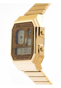 Casio Zegarek A130WEG-9AEF Złoty. Kolor: złoty #3