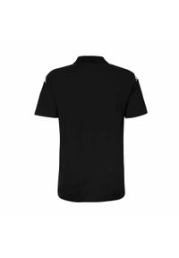 Polo Kappa Dianetti. Typ kołnierza: polo. Kolor: czarny, zielony, wielokolorowy. Materiał: poliester, bawełna