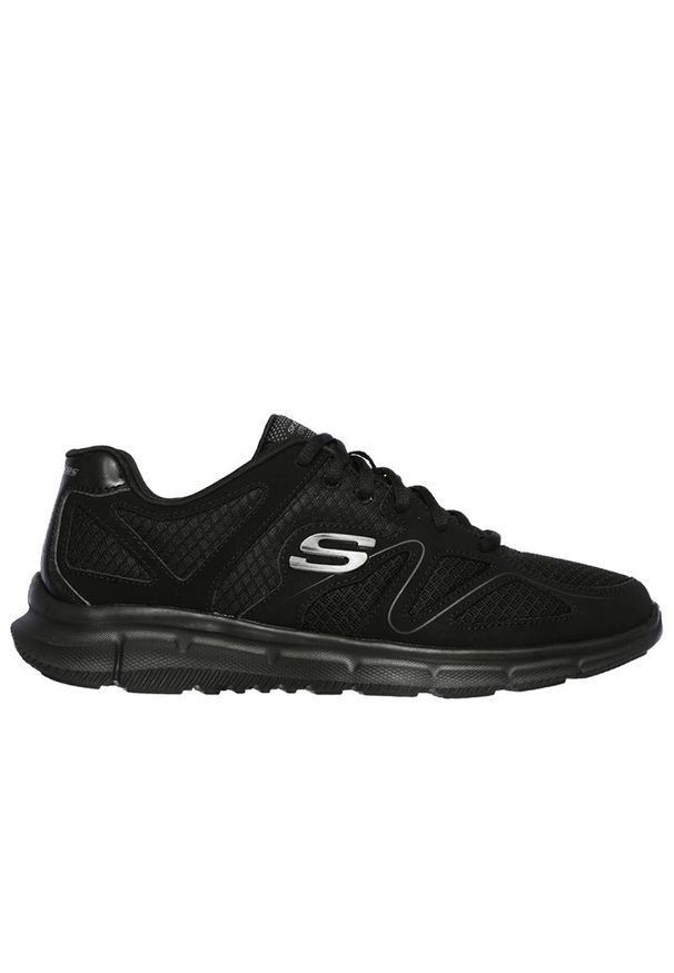 skechers - Buty Skechers Verse Flash Point 58350BBK - czarne. Zapięcie: sznurówki. Kolor: czarny. Materiał: guma, jeans, dresówka, materiał, syntetyk. Szerokość cholewki: normalna. Model: Skechers Sport