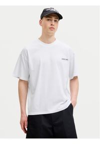 Jack & Jones T-Shirt Eterna 12295544 Biały Loose Fit. Kolor: biały. Materiał: bawełna #1