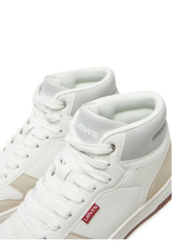 Levi's® Sneakersy Drive S High 235888-618-151 Biały. Kolor: biały. Materiał: materiał