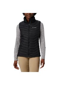 columbia - Bezrękawnik turystyczny damski Columbia Powder Lite Vest. Kolor: czarny. Długość rękawa: bez rękawów. Sport: turystyka piesza