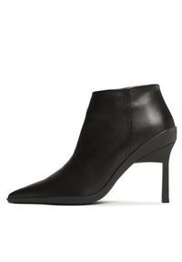 Calvin Klein Botki Wrap Stiletto Ankle Boot 90Hh HW0HW01600 Czarny. Kolor: czarny. Materiał: skóra #3