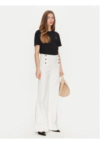 TwinSet - TWINSET Jeansy 251TP2590 Écru Wide Leg #4