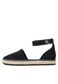 Calvin Klein Jeans Espadryle Ankle Espadrille Btw YW0YW01027 Czarny. Kolor: czarny #4