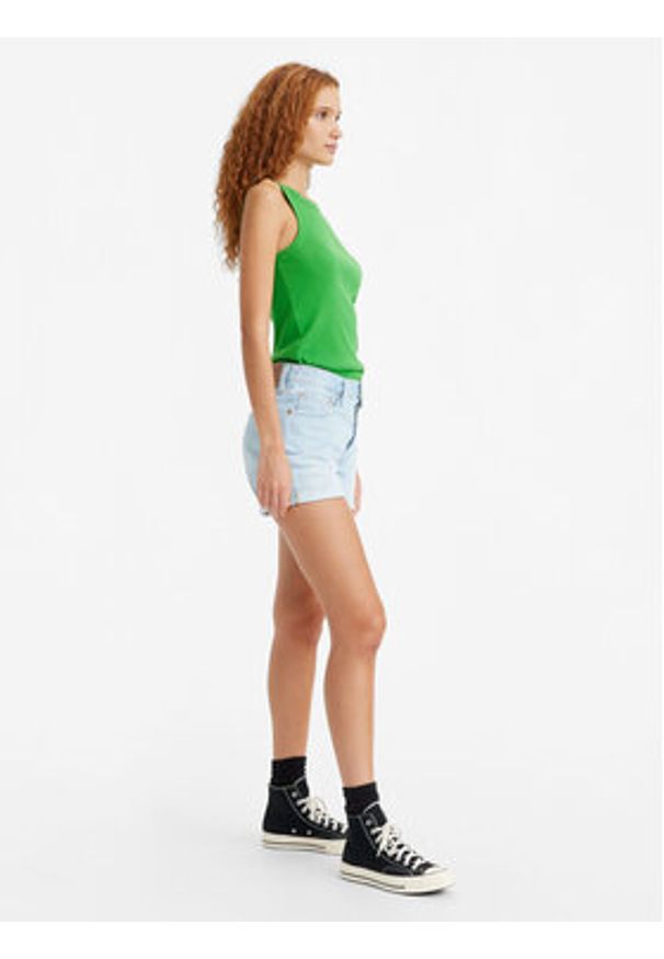 Levi's® Szorty jeansowe 501® 299610034 Niebieski Loose Fit. Kolor: niebieski. Materiał: jeans, bawełna