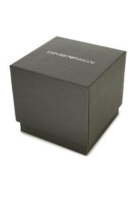 Emporio Armani Zegarek AR11438 Brązowy. Kolor: brązowy. Materiał: skóra #2