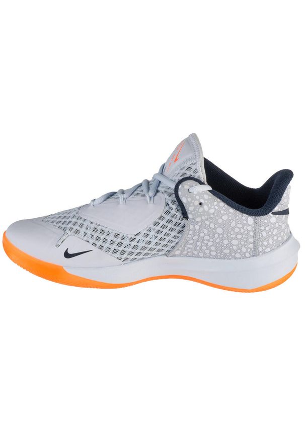 Nike - Buty do siatkówki męskie, Zoom Hyperspeed Court Se. Kolor: szary. Model: Nike Zoom, Nike Court. Sport: siatkówka