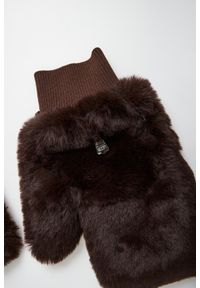 Rękawiczki damskie futrzane DIEGO M. Materiał: futro #2