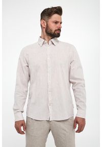 JOOP! Jeans - Koszula męska lniana Hanson JOOP! JEANS. Materiał: len