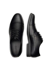 Lanetti Półbuty M16SS025-33 Czarny. Kolor: czarny