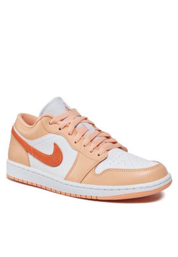 Nike Sneakersy Air Jordan 1 Low DC0774 801 Pomarańczowy. Kolor: pomarańczowy. Materiał: skóra. Model: Nike Air Jordan