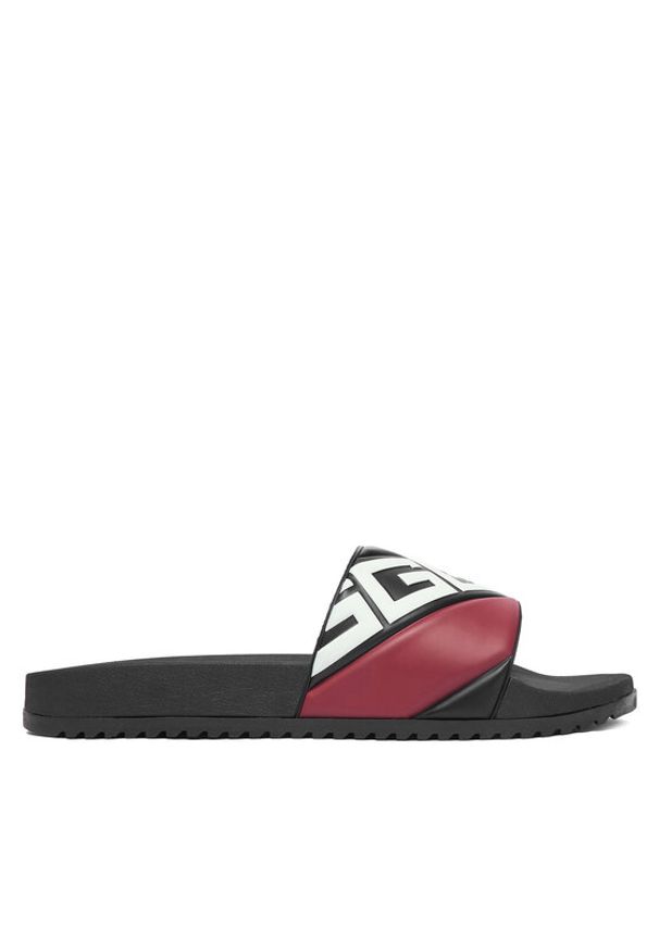 Guess Klapki FMJODE ELE19 Czarny. Kolor: czarny. Materiał: syntetyk