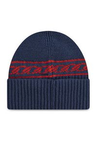 Tommy Jeans Czapka Tjw Femme Beanie AW0AW10710 Granatowy. Kolor: niebieski. Materiał: materiał