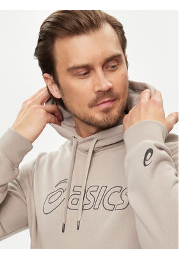 Asics Bluza Oth 2031E187 Szary Regular Fit. Kolor: szary. Materiał: bawełna