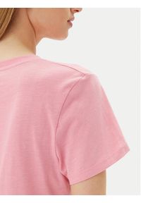 Guess T-Shirt E5GI03 K8G01 Różowy Regular Fit. Kolor: różowy. Materiał: bawełna