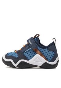 Geox Sneakersy Jr Wader J3530A 01450 CA4F4 M Różowy. Kolor: różowy