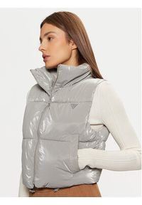 Guess Bezrękawnik V5RL00 WGUJ0 Szary Regular Fit. Kolor: szary. Materiał: syntetyk. Długość rękawa: bez rękawów #4