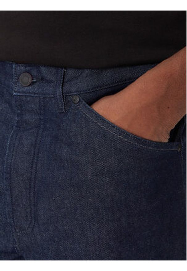 Hugo - HUGO Jeansy 50542905 Granatowy Relaxed Fit. Kolor: niebieski